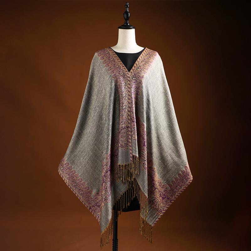 

Luxury Winter Pashmina Shawl Lady Wrap Warm Autumn Scarves Design Print Female Foulard Cotton Stoles Scarf