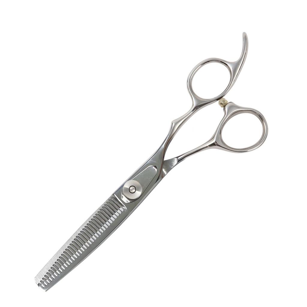 DEEDS Thinning Scissors Approximately by a Japanese Professional Scissors Forged Finish for Thinning and XP-01 (6.0 Inches, 15%) DEEDS, Manufacturer.