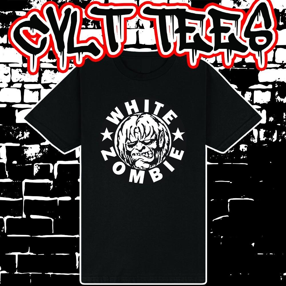 White Zombie Band Tee 100% Cotton Unisex T-Shirt XXXXL