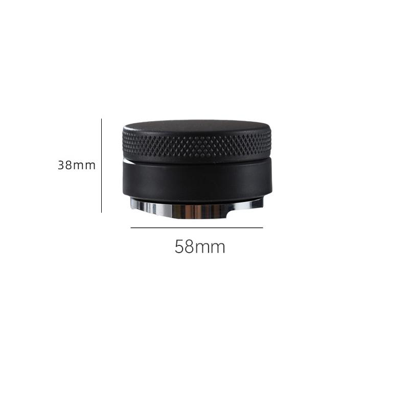 Coffee Distributor Espresso Distribution Tool/Leveler 3 Angled Slopes Adjustable Palm Tamper Fits 51/53/58mm Portafilter
