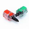 2PCS Transparent Handle Metal Screw Driver Kit Set Mini Small Portable Radish Head Needle Plate Screwdriver Repair Sewing Tools