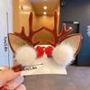 Christmas Hats Christmas Hairpin Decoration Party Headwear Cute Deer Headband Kawaii Hair Accessorie Navidad