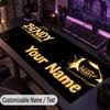 Custom Text Big Mousepad, Extended Desk Pad For Laptop Work GameBendy and the Ink Machine