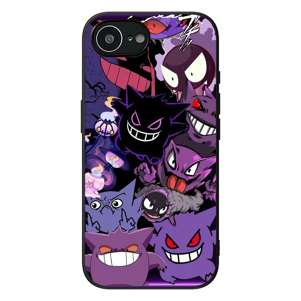 P-Pokemons Gengar P-Pikachus Cute Cover for Samsung Galaxy S22 S21 S20 FE Ultra Plus A35 A36 A37 A33 A34 A04 A71 Phone Case