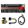 Upgrade Riser 012 PRO LED Light PCIE Riser for Video Card Graphics Expansion Card Adapter PCI-E 16X Riser For Mining