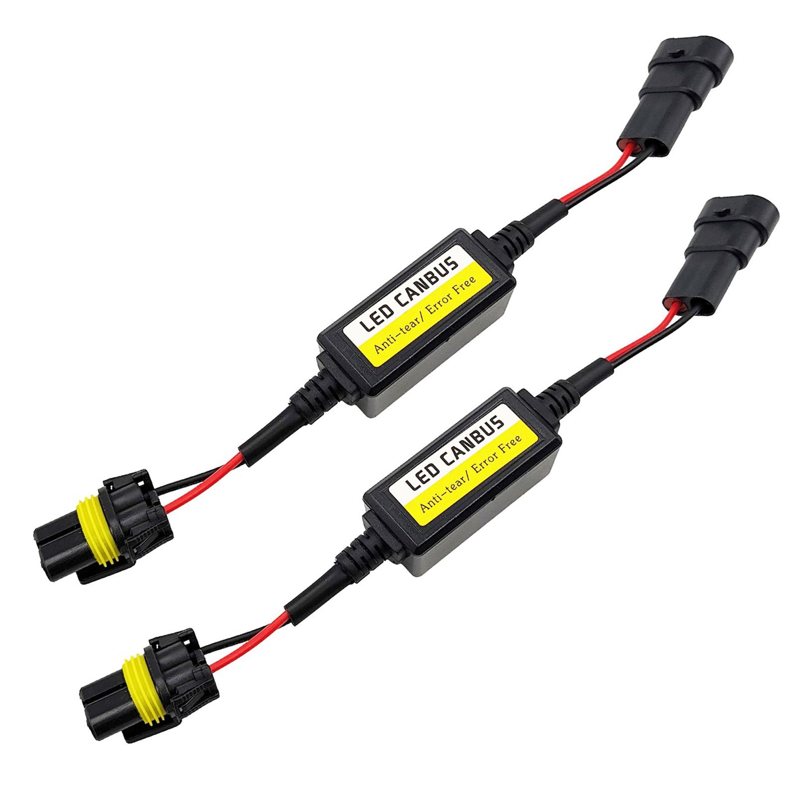 

Эффективное решение для светодиодных фар. Пластиковый светодиодный декодер фар. Декодер Canbus для мигания и оповещения об ошибках. B