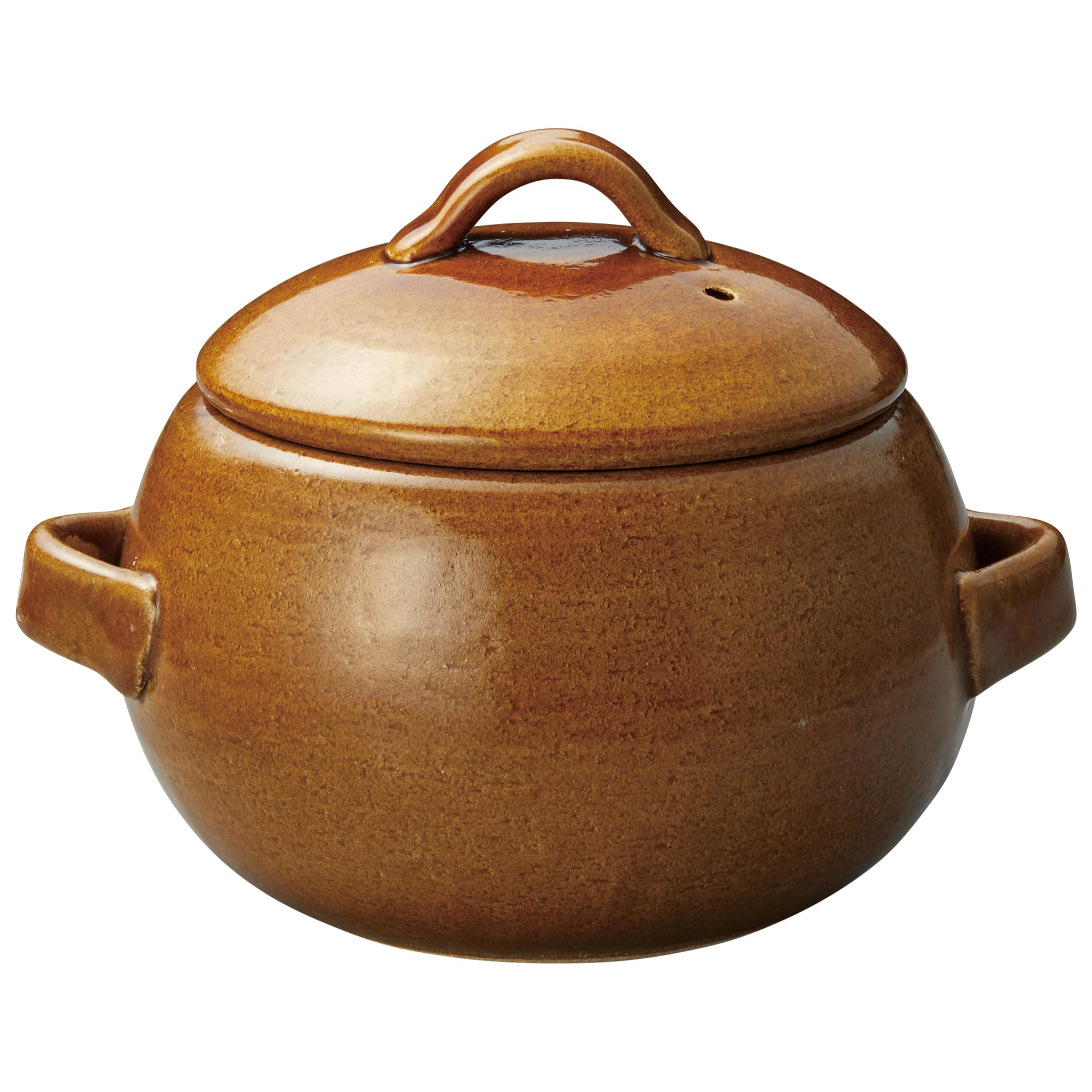 

Рисоварка Банко, вместимость 3 чашки, круглая, амэ (Конфеты), Пушистый, Кастрюля для риса, Подходит для прямого нагрева, Сделано в Японии, Номер продукта 19155