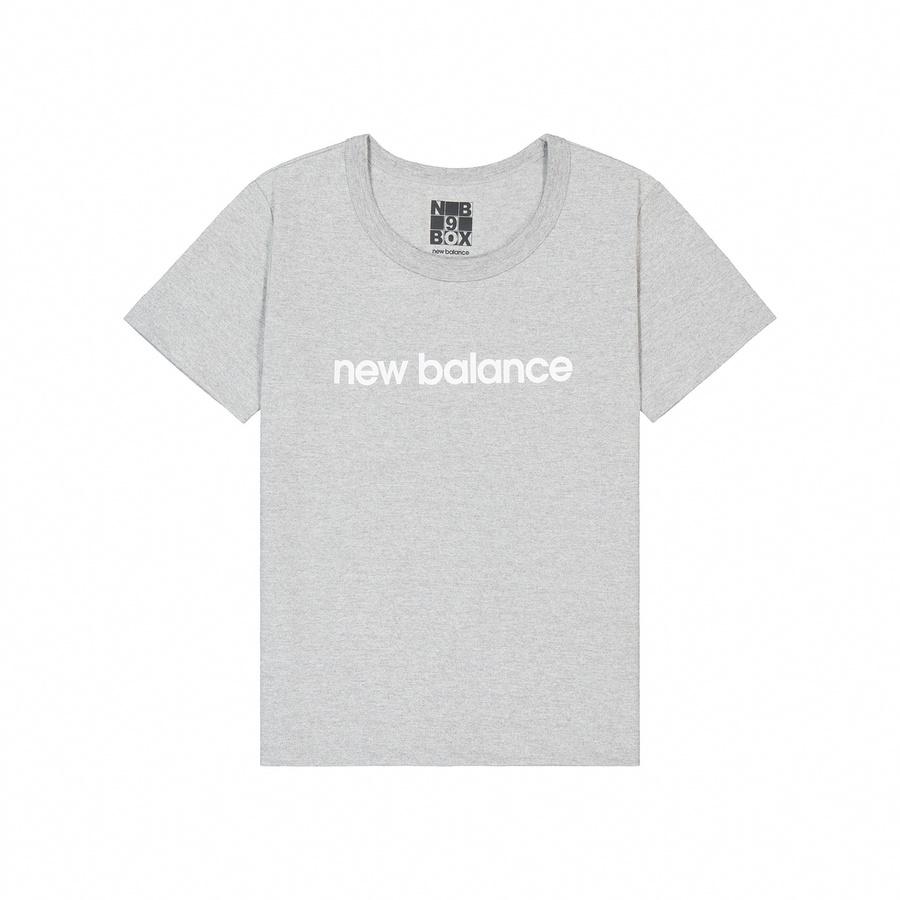 New Balance T Shirt Unisex Sport Gray AMT45621-AG F