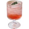 Paibei Striped Glass Beverage Cups (Set of 2)