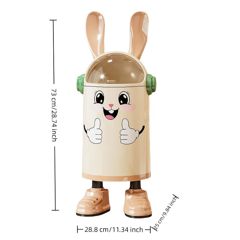 Cartoon Rabbit Ear Trash Can