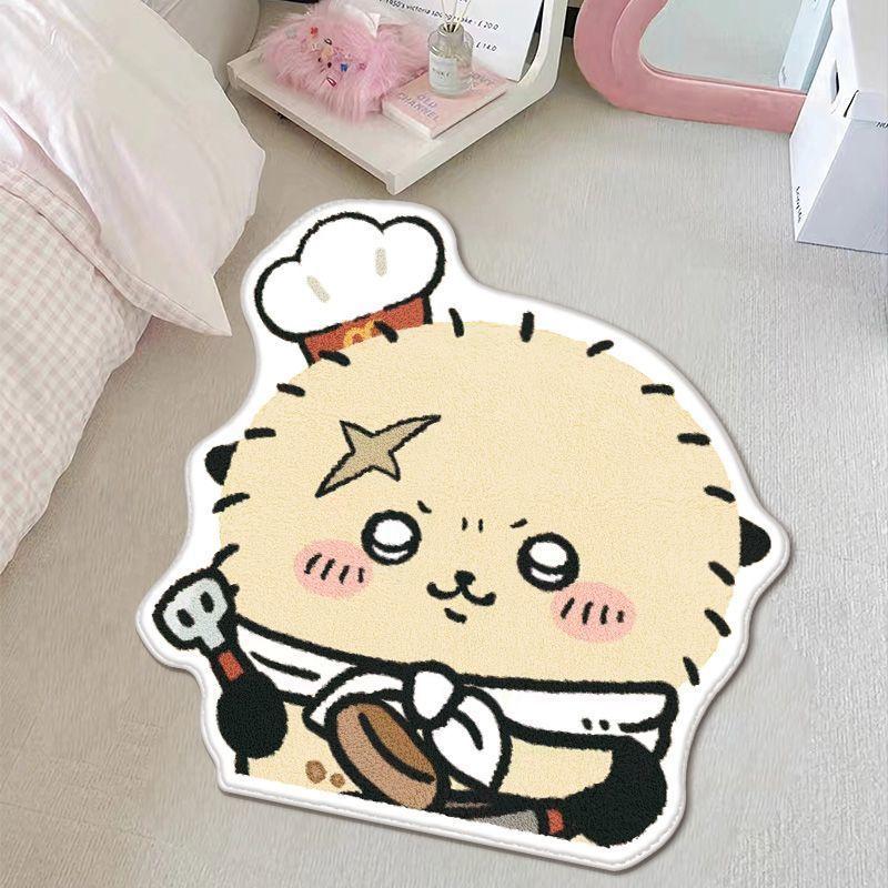 Bedroom Bed Lovely Carpet Thick Imitation Cashmere Foot Mat Living Room Sofa Floor Mat