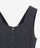 MIND BRIDGE WOMEN [W] Wool Blend Belted H-Line Dress