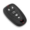 5 Button Silicone Car Key Case Cover for Chevy Chevrolet 2017 2018 2019 2020 2021 Chevy Malibu Camaro Trax Traverse So