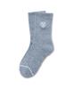 VUORI [Unisex] Half Crew Socks_Melange Gray Vr15374004