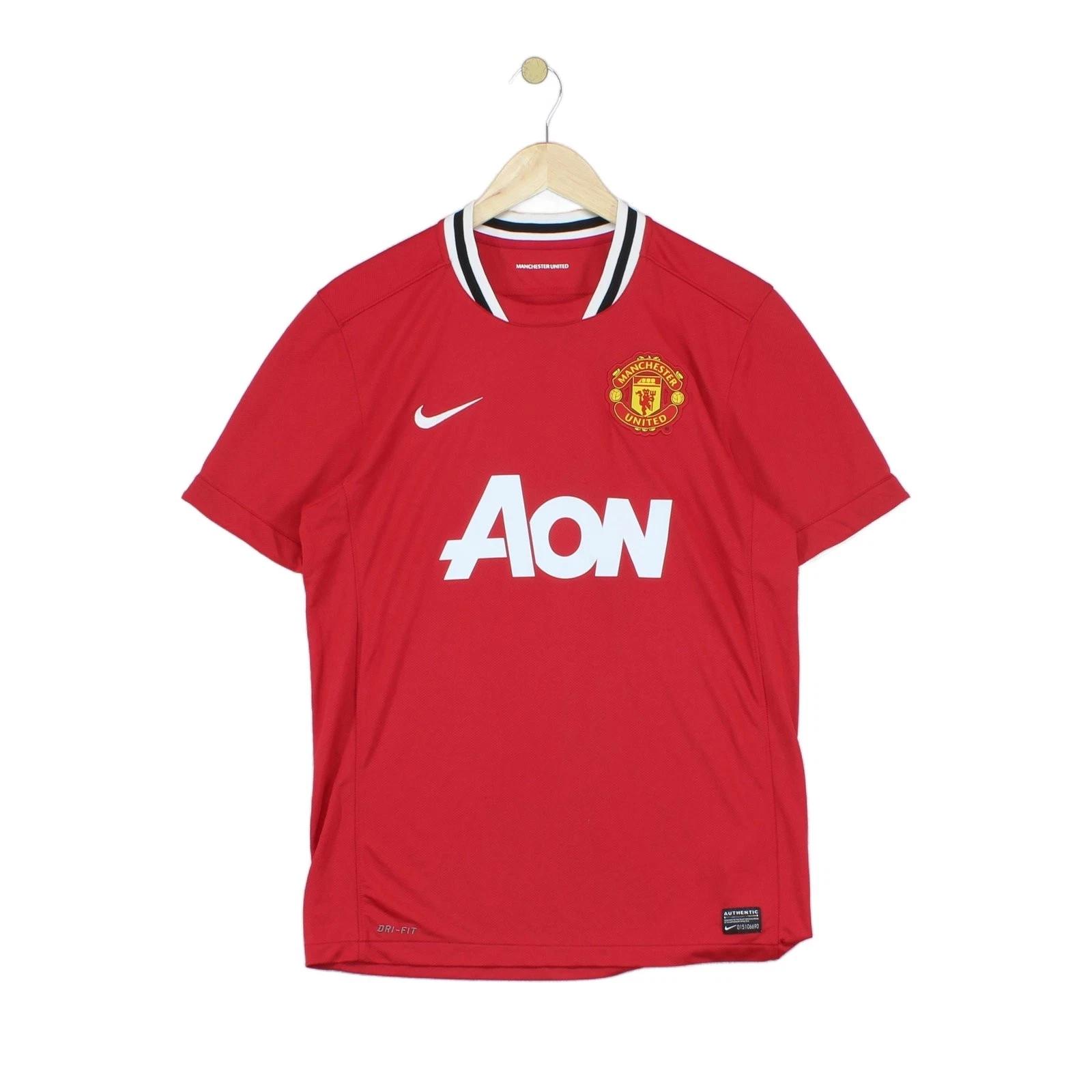 

Manchester United 2011-12 Football Shirt Mens Size M Red Home Jersey S