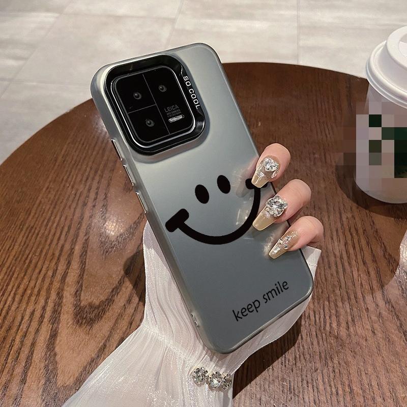

Противоударный чехол с рисунком Smile для Samsung S24 S23 A55 A35 Xiaomi Redmi 13C Poco C65 iPhone Huawei Honor 90 противоударный защитный бампер Honor 70