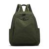 Schoolbag1011 New Simple Casual Backpack Women's Versatile Commuter Large Capacity Backpack Go Out and Play Lightweight Mountaineering Bag