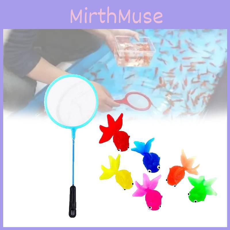 Realistic Soft Tpr Goldfish Toy For Kids Colorful Water Play Fun And Learning