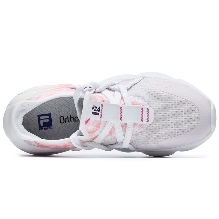 FILA Athletics Donna Dance TPU Fabric Comfortable Low-Top Lifestyle Sneakers Women sneakers FILA-White A12W222228FWT