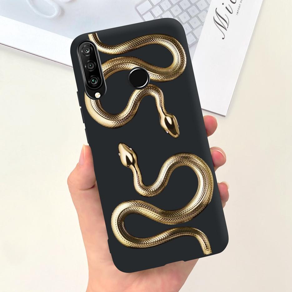For Huawei P30 Lite Case Cute Fashion Carton Cover Soft Silicone Phone Case For Huawei P30 Pro P 30 Lite P30Lite Back Cover Bags