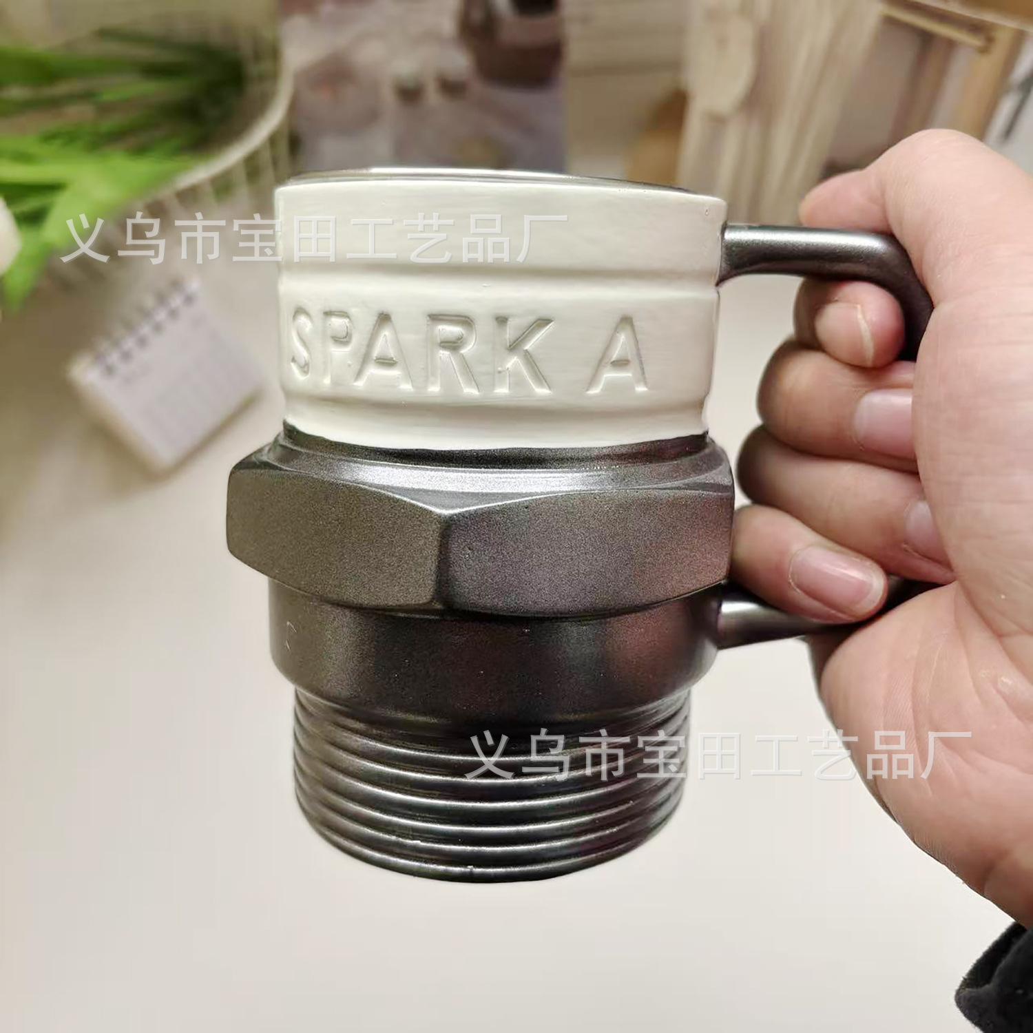 New Spark Plug Mug for Car Fans Collector s Original Spark Plug Mug Coffee Mug