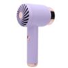 Cordless Ionic Hair Dryer Portable Stylish Hot Cold Wind Blow Dryer for Home and Travel Purple