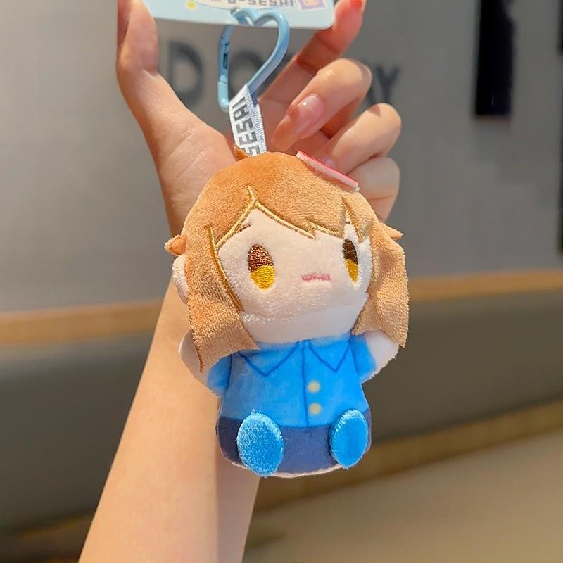 Cartoon Characters Plush Keyring With Magnetic Design For Otaku Gift And Collectors