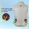 Fan Vest with Adjustable Wind Speed Powerful Dual Fan Cooling Ergonomic Design Summer Heat Relief Cooling Waistcoat
