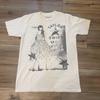 Taylor Swift The Eras Tour Oversized T-shirt Unisex Størrelse S Beige Kortærmet