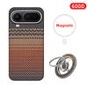 For honor magic 8 pro air carbon case aramid fiber kevlar magsafe fabric thin hard cover magnetic balck Slim light red 600d
