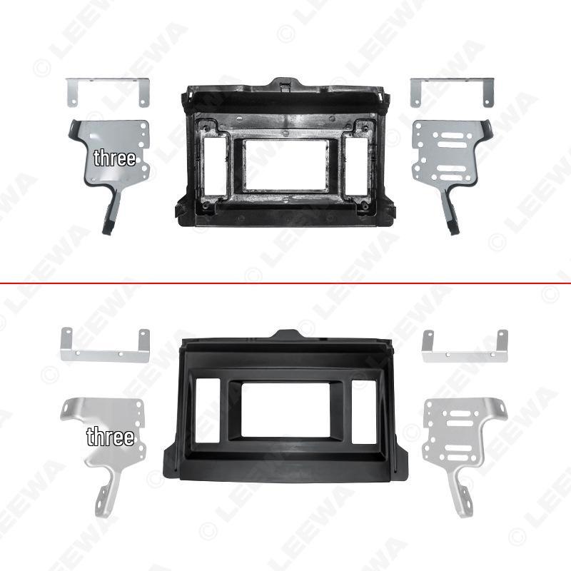 2010 Toyota Prado GXL Links/Rechts Titan Doppel-DIN Auto DVD Navigation Einbaurahmen