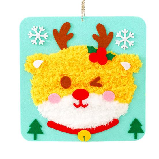 DIY Christmas Embroidery Kit Cute Tree/Stocking/Santa Embroidery Stitching Projects Xmas Sewing Craft Kit
