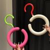 Circular Clothing Hanger Hat Rack Clothes Storage Hook Multi Purpose Round Scarf Tie Hanger  Home