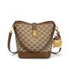 Bucket bag New messenger bag Autumn and winter large capacity shoulder commuter handbag Versatile women's bag luggage