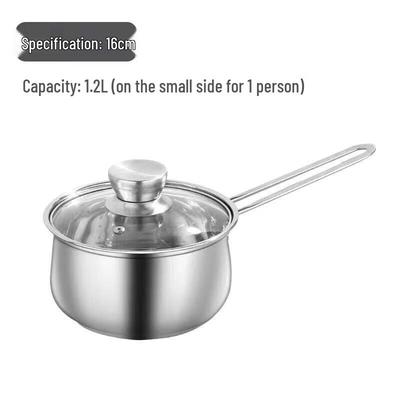 ZISIZ 16cm Milchtopf mit Einzelgriff