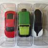 1/64 Maßstab Klare Acryl Auto Displaybox 25 Stück für Tomica Hotwheels Matchbox Auto Staubdichte Vitrine Sammlung