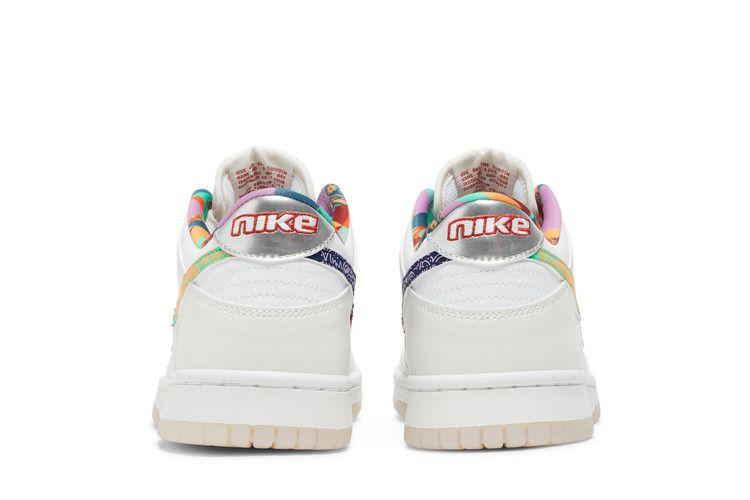 Nike Dunk Low White Multi-Color Paisley (GS)
