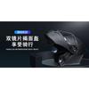 Orz-B08A-Motorcycle helmet, men's and women's four season open face helmet, double mirror knight semi full face helmet