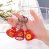 Dragon Year Chinese New Year Keychain PVC Dragon Year Cartoon Keyring  Friends Birthday Gifts