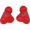 Dpofirs Earbuds, Heart Shaped Stylish Lightweight Noise Canceling Stereo in Ear Bluetooth Earphones, Includes Charging Case and 6 Ear Tips