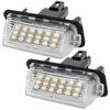 Toyota Avensis Camry Corolla Prius Verso Yaris LED License Plate Lights 2 Pcs Set