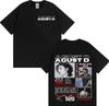 Singer Agust D Music Album Tour 2025 Graphic T Shirts Unisex Women Kpop Fashion Vintage Pop Music Tshirt Oversized Casual Tshirts