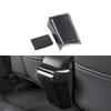Highly Recommended Carbon Fiber Car Rear Armrest Box Anti-Kick Plate Armrest Panel Trim Cover For Honda Civic 10Th 2016-2019 Arm