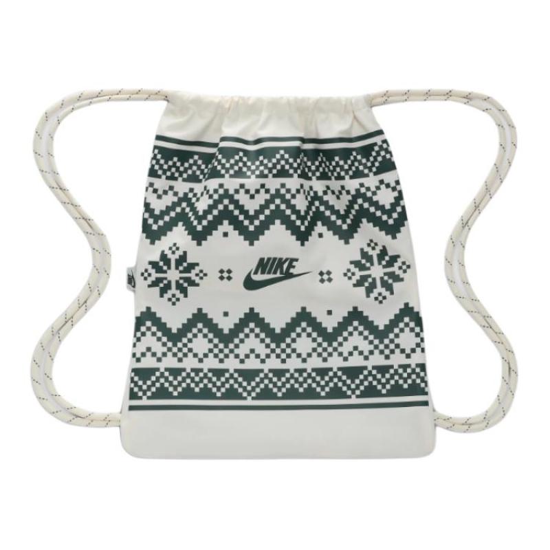 Nike Polyester Backpack Regular Unisex Canvas & Vintage Green Casual FZ7287-133