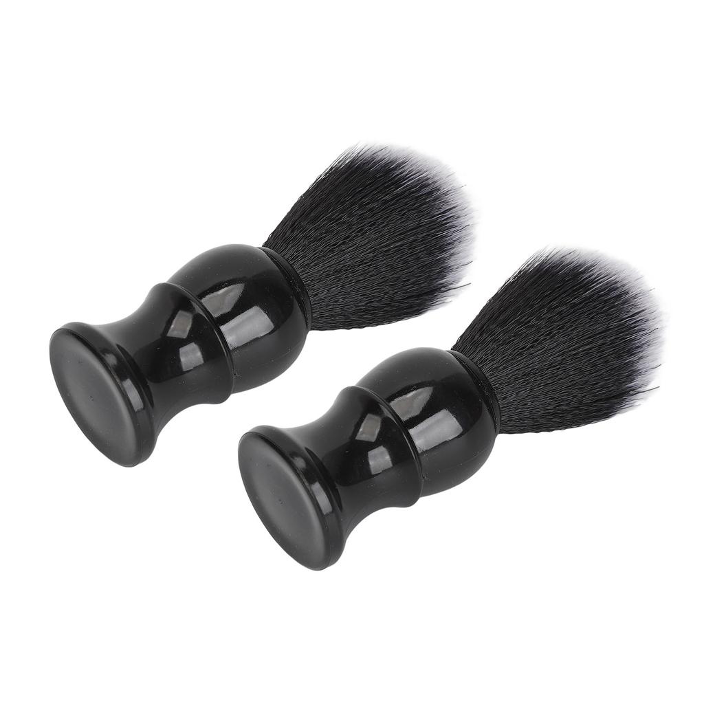 2 stücke Männer Bart Seife Pinsel Feine Synthetische Borsten Trimmen Seife Pinsel Schnell Trocknend Schnurrbart Schaum