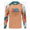 PELAGIC Langarm-Fischer-Hoodie UV-Schutz Atmungsaktiv Schnelltrocknend Bekleidung Herren