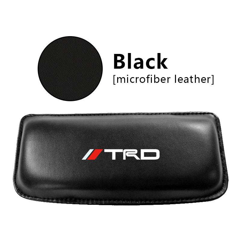 Leather Knee Pad Car Interior Pillow Comfortable Elastic Cushion for Toyota GR RAV4 Prius CHR Camry TRD GT86 Corolla Yaris Auris