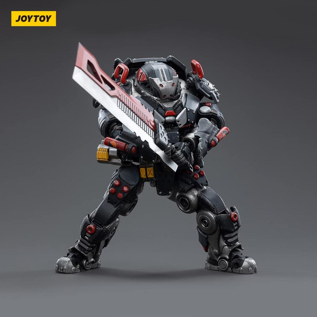 JOYTOY War The Gloomy Expeditionary Obsidian Cavalry Scale PVC ABS Painted Movable Figure Star Force, "Charger" 1/18 &
