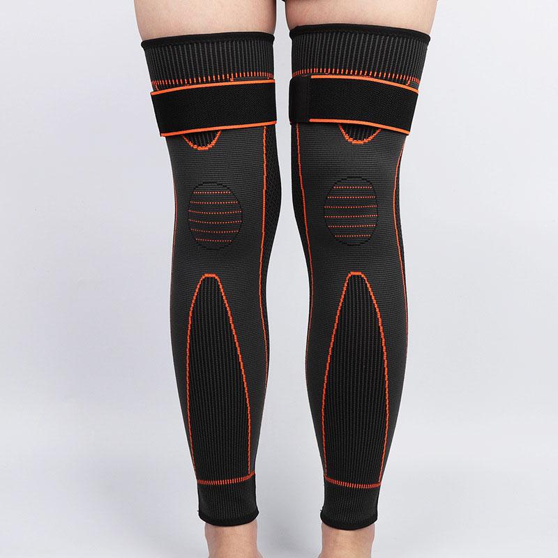 

2 шт. для мужчин и женщин спортивные длинные наколенники наколенники наколенники для бега по баскетболу