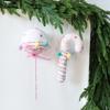 New Christmas Macaron foam pendant ice cream candy Christmas tree decoration home window ornament